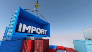 What Are the Import Permit Requirements in the Philippines - animated picture of container van